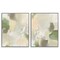Stupell Industries Beige Abstract with Speckles 2pc Framed Giclee Wall Art Set Design by June Erica Vess